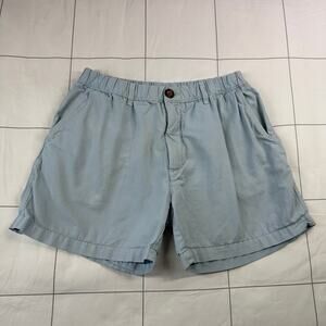 Chubbies Shorts Men Medium Light Blue Chino Preppy Casual Classic Travel Stretch